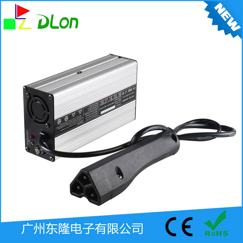 厂家直销铅酸充电器36V5ARXV头高尔夫球车充电器36V5A