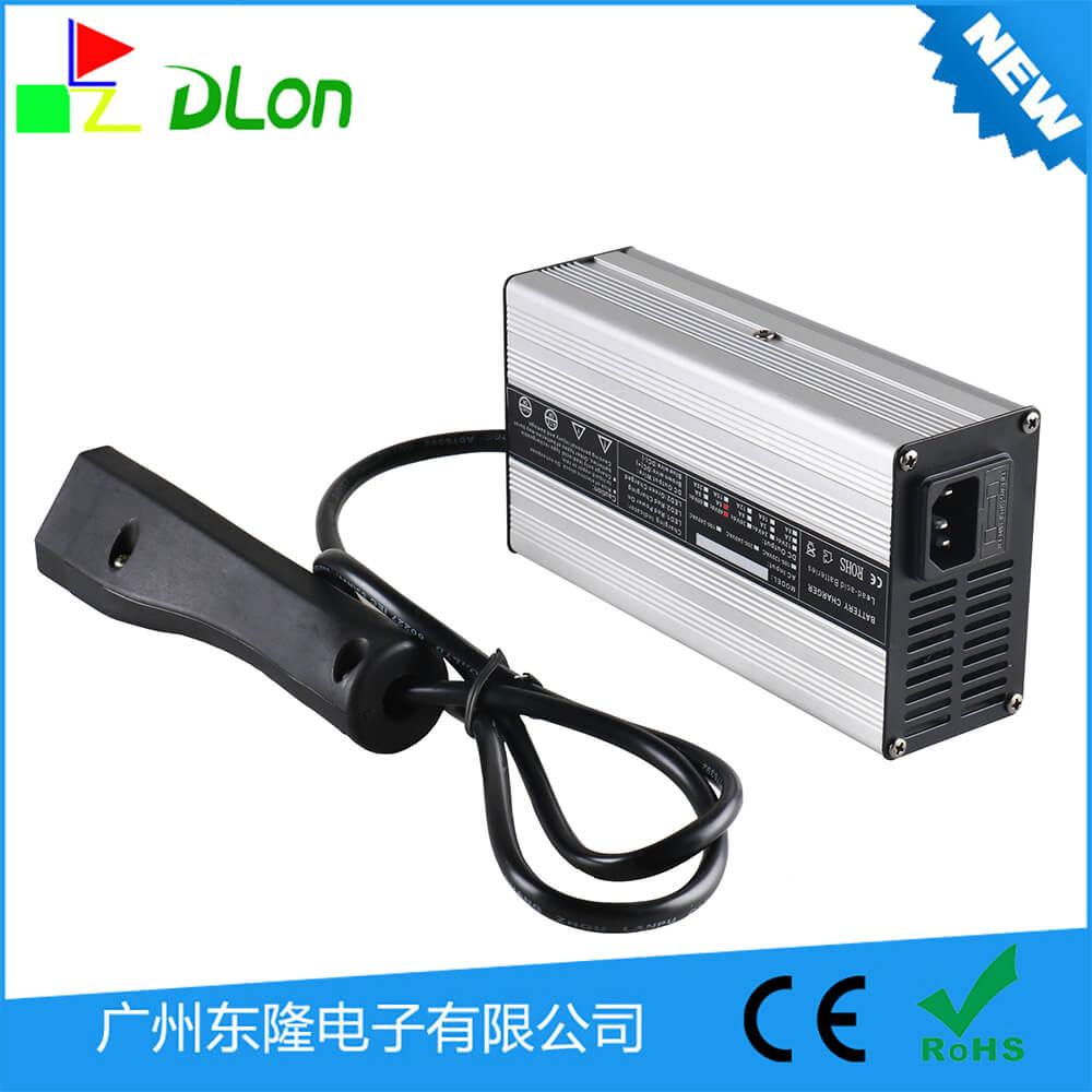 厂家直销铅酸充电器36V5ARXV头高尔夫球车充电器36V5A