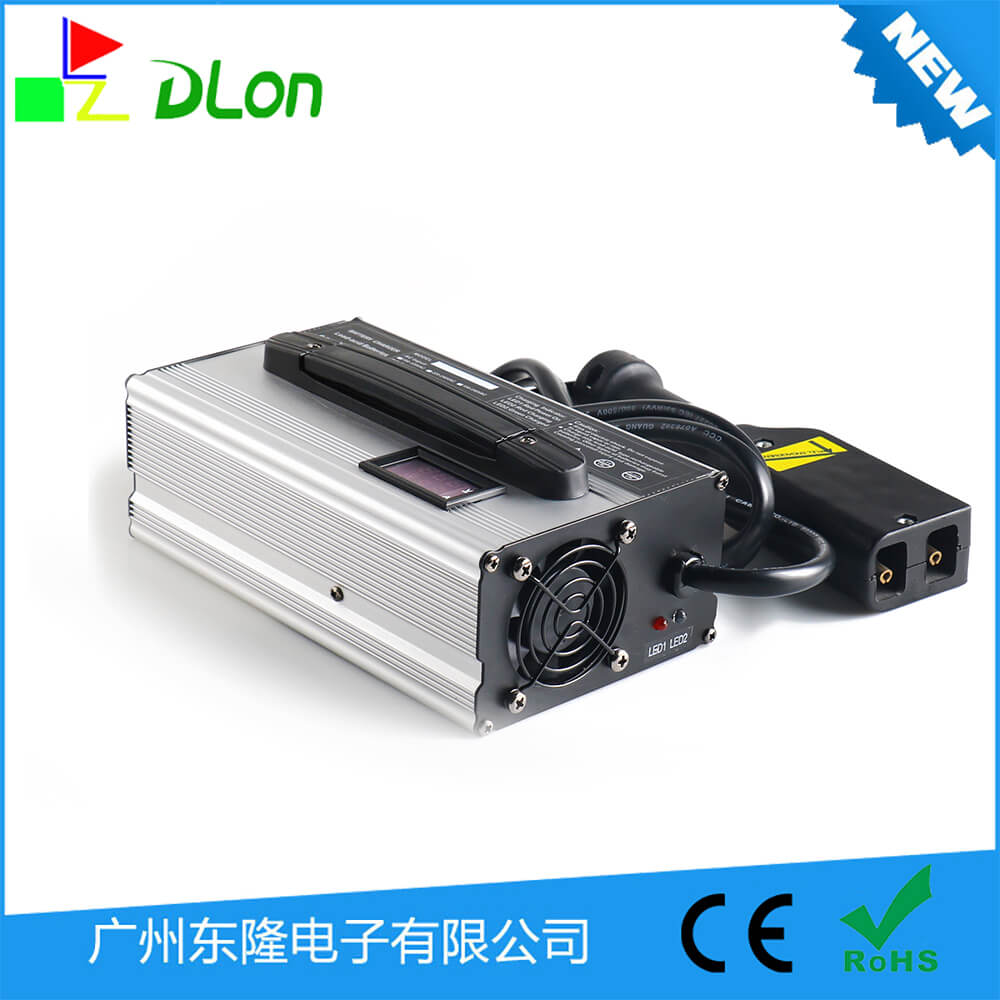 东隆 48V高尔夫球车充电器48V15A铅酸铝壳充电器110vac / 220vac