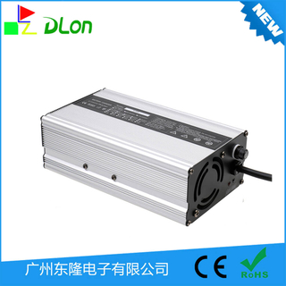 美团饿了么外卖车84V6A大功率高端锂电池充电器快速充电 铝壳