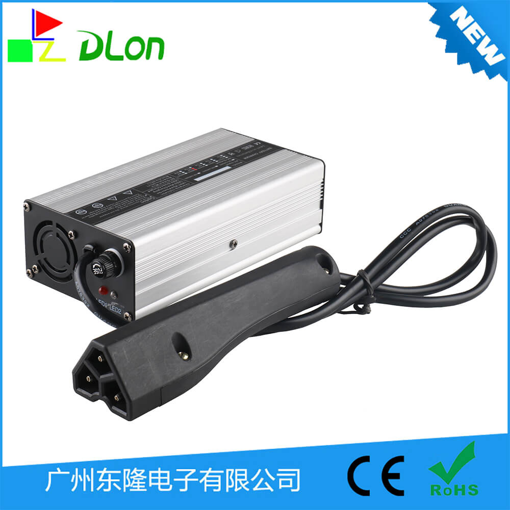 厂家直销铅酸充电器36V5ARXV头高尔夫球车充电器36V5A