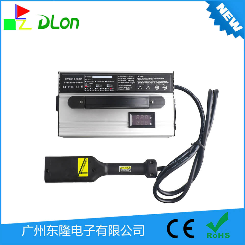 东隆 48V高尔夫球车充电器48V15A铅酸铝壳充电器110vac / 220vac